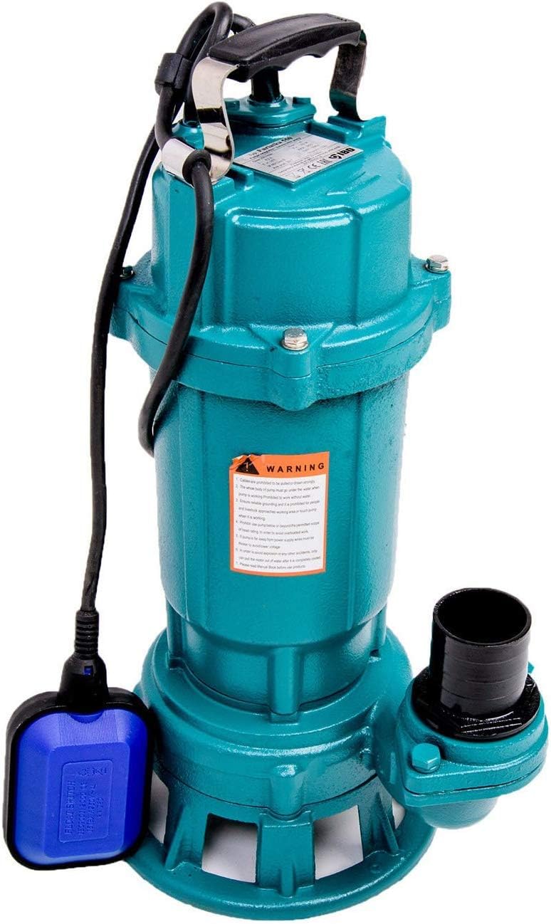 Schmutzwasserpumpe 1500W mit Zerkleinerer